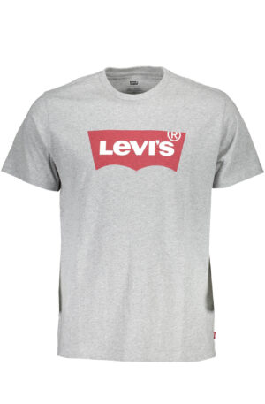 LEVI'S T-SHIRT MANICHE CORTE UOMO GRIGIO