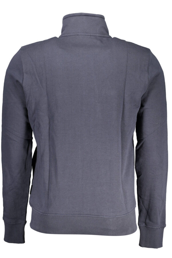 NAPAPIJRI FELPA CON ZIP UOMO BLU - immagine 2