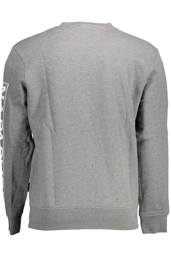 NAPAPIJRI FELPA SENZA ZIP UOMO GRIGIO - immagine 3