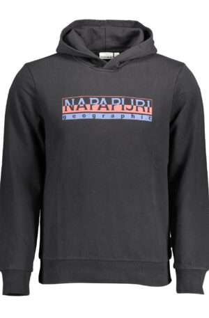 NAPAPIJRI FELPA SENZA ZIP UOMO NERO