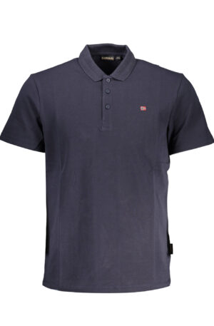 NAPAPIJRI POLO MANICHE CORTE UOMO BLU