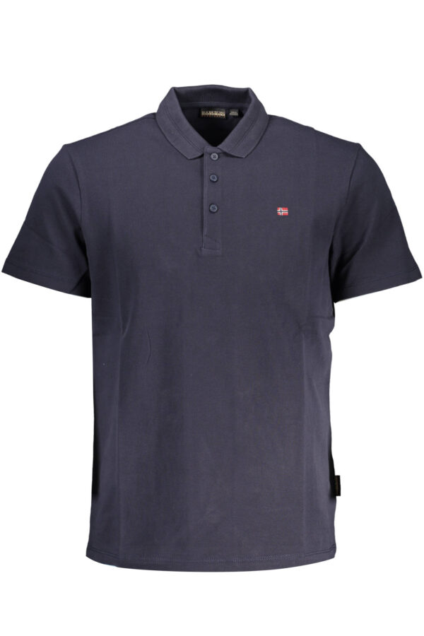NAPAPIJRI POLO MANICHE CORTE UOMO BLU
