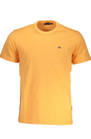 NAPAPIJRI T-SHIRT MANICHE CORTE UOMO ARANCIO
