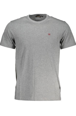 NAPAPIJRI T-SHIRT MANICHE CORTE UOMO GRIGIO