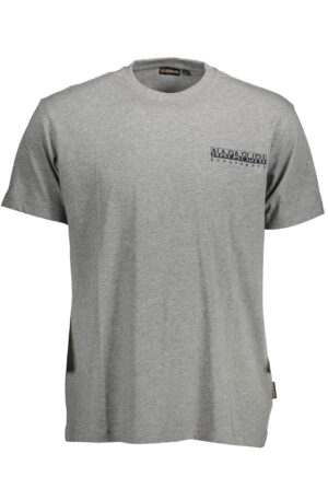 NAPAPIJRI T-SHIRT MANICHE CORTE UOMO GRIGIO