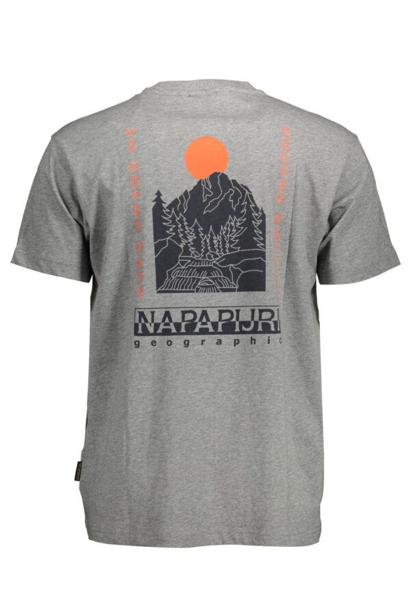 NAPAPIJRI T-SHIRT MANICHE CORTE UOMO GRIGIO - immagine 2