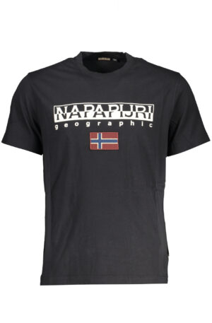 NAPAPIJRI T-SHIRT MANICHE CORTE UOMO NERO