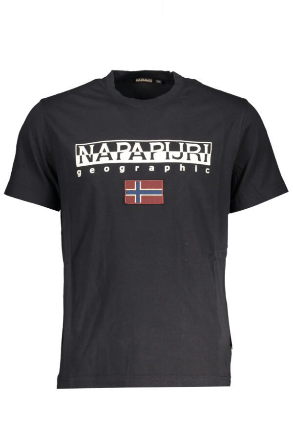 NAPAPIJRI T-SHIRT MANICHE CORTE UOMO NERO