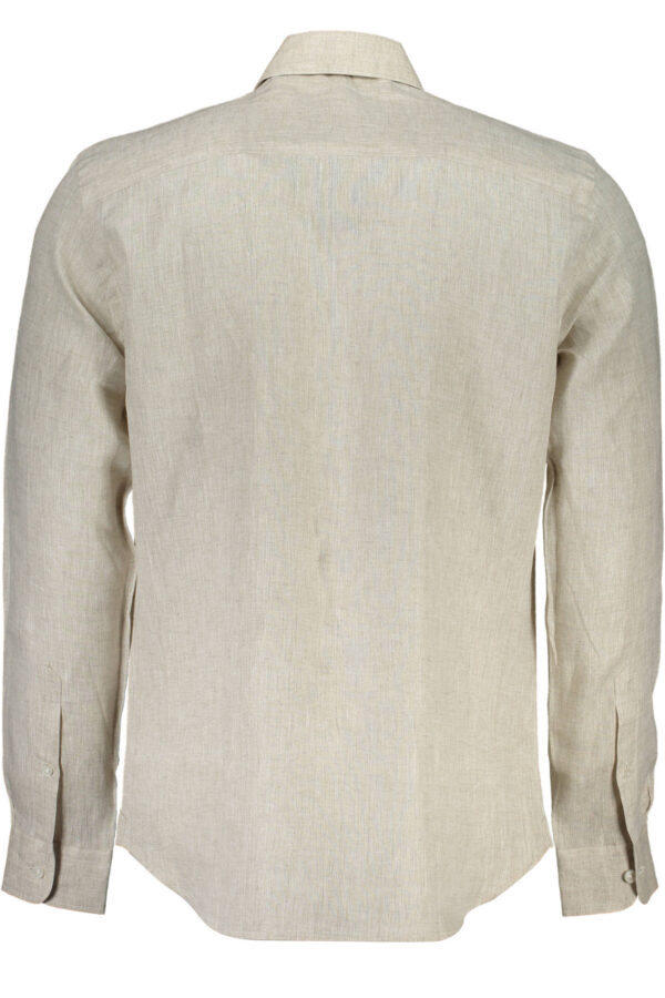 NORTH SAILS CAMICIA MANICHE LUNGHE UOMO BEIGE - immagine 2