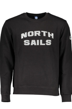 NORTH SAILS FELPA SENZA ZIP UOMO NERO