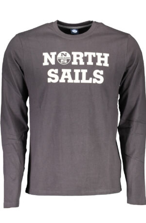 NORTH SAILS T-SHIRT MANICHE LUNGHE UOMO GRIGIO