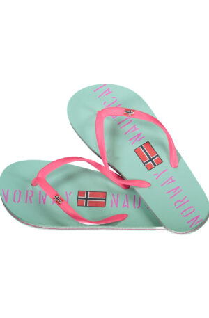 NORWAY 1963 CALZATURA CIABATTA DONNA AZZURRO