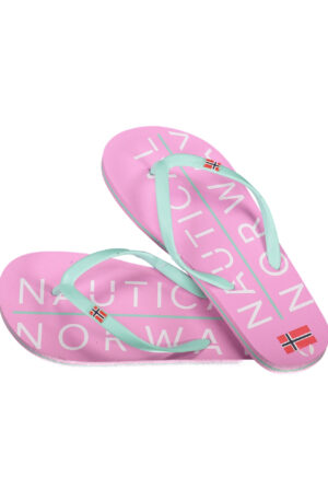 NORWAY 1963 CALZATURA CIABATTA DONNA ROSA