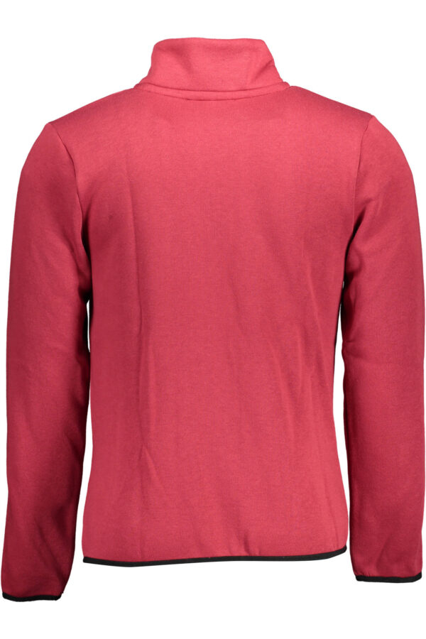 NORWAY 1963 FELPA CON ZIP UOMO ROSSO - immagine 2