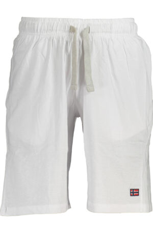 NORWAY 1963 PANTALONE BERMUDA UOMO BIANCO