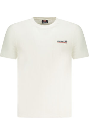 NORWAY 1963 T-SHIRT MANICHE CORTE UOMO BIANCO