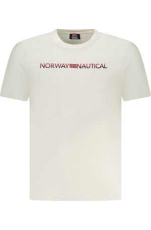 NORWAY 1963 T-SHIRT MANICHE CORTE UOMO BIANCO