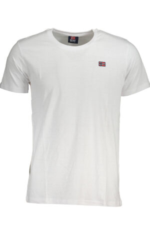 NORWAY 1963 T-SHIRT MANICHE CORTE UOMO BIANCO