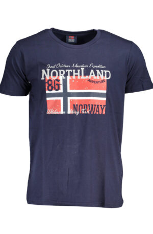 NORWAY 1963 T-SHIRT MANICHE CORTE UOMO BLU