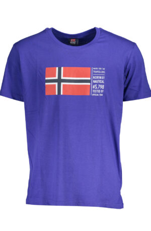 NORWAY 1963 T-SHIRT MANICHE CORTE UOMO BLU