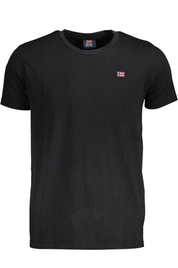 NORWAY 1963 T-SHIRT MANICHE CORTE UOMO NERO