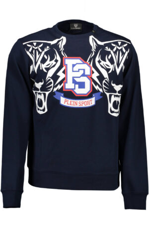 PLEIN SPORT FELPA SENZA ZIP UOMO BLU