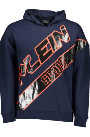 PLEIN SPORT FELPA SENZA ZIP UOMO BLU
