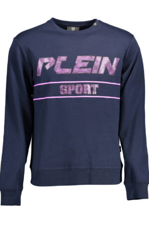 PLEIN SPORT FELPA SENZA ZIP UOMO BLU