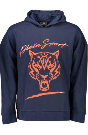 PLEIN SPORT FELPA SENZA ZIP UOMO BLU