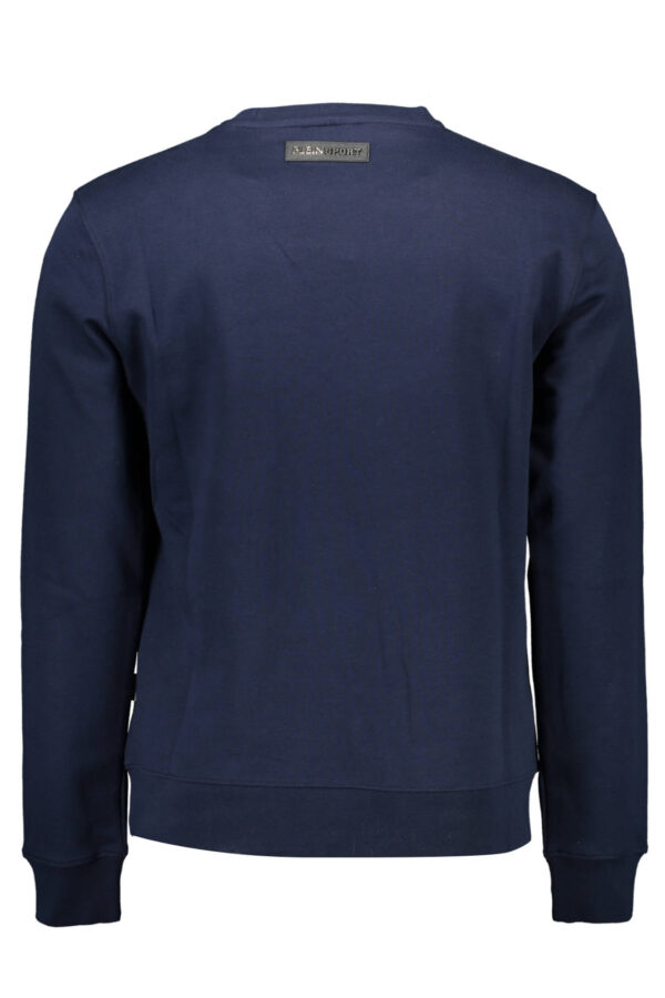 PLEIN SPORT FELPA SENZA ZIP UOMO BLU - immagine 2