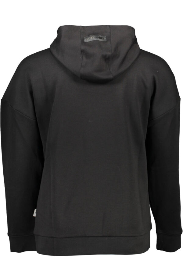 PLEIN SPORT FELPA SENZA ZIP UOMO NERO - immagine 2