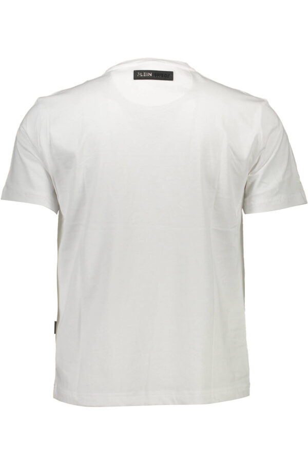 PLEIN SPORT T-SHIRT MANICHE CORTE UOMO BIANCO - immagine 2
