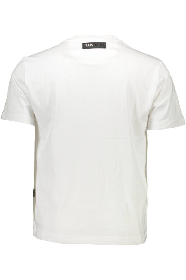 PLEIN SPORT T-SHIRT MANICHE CORTE UOMO BIANCO - immagine 2