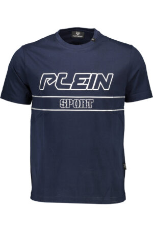 PLEIN SPORT T-SHIRT MANICHE CORTE UOMO BLU