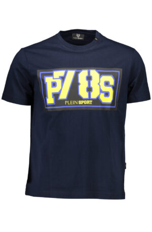 PLEIN SPORT T-SHIRT MANICHE CORTE UOMO BLU