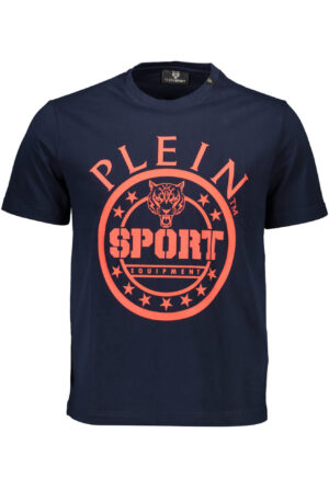PLEIN SPORT T-SHIRT MANICHE CORTE UOMO BLU
