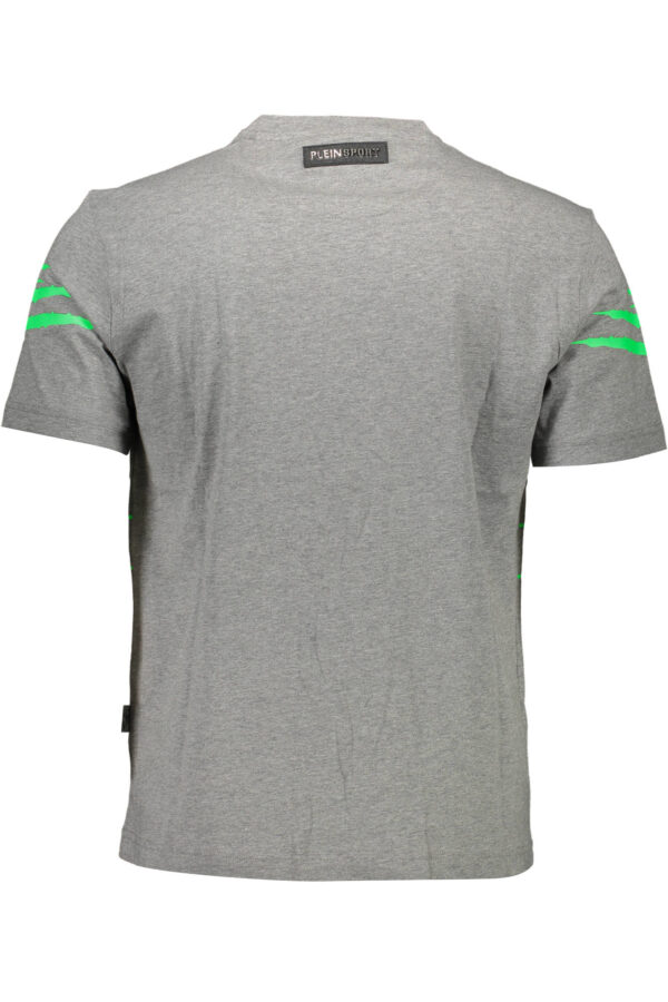 PLEIN SPORT T-SHIRT MANICHE CORTE UOMO GRIGIO - immagine 2