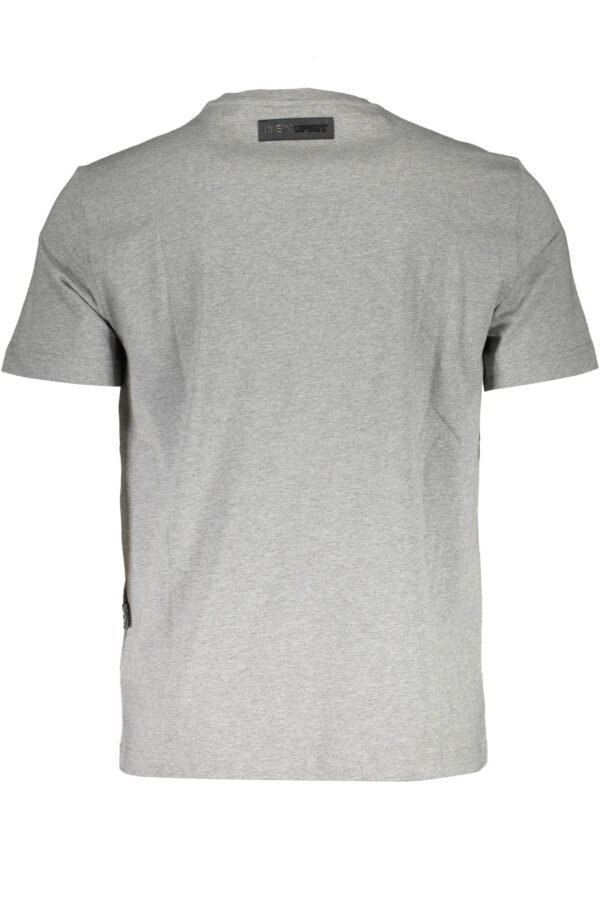 PLEIN SPORT T-SHIRT MANICHE CORTE UOMO GRIGIO - immagine 2