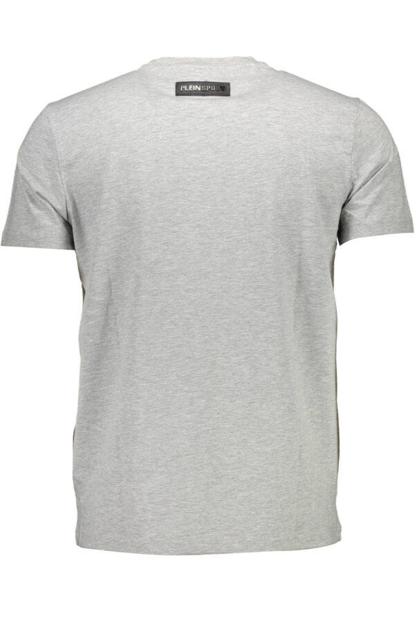 PLEIN SPORT T-SHIRT MANICHE CORTE UOMO GRIGIO - immagine 2