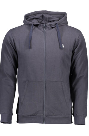 SERGIO TACCHINI FELPA CON ZIP UOMO BLU