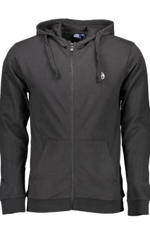 SERGIO TACCHINI FELPA CON ZIP UOMO NERO