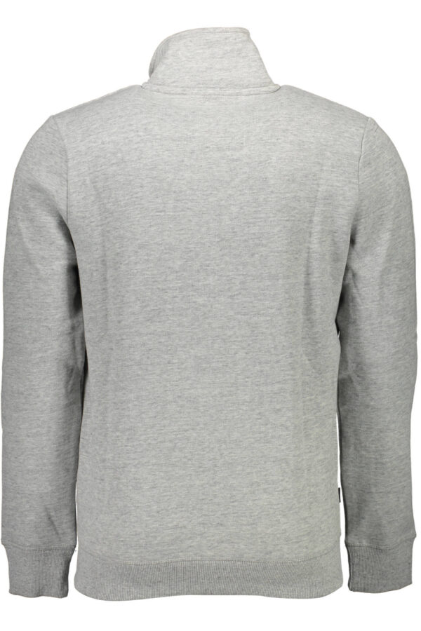 SUPERDRY FELPA CON ZIP UOMO GRIGIO - immagine 2
