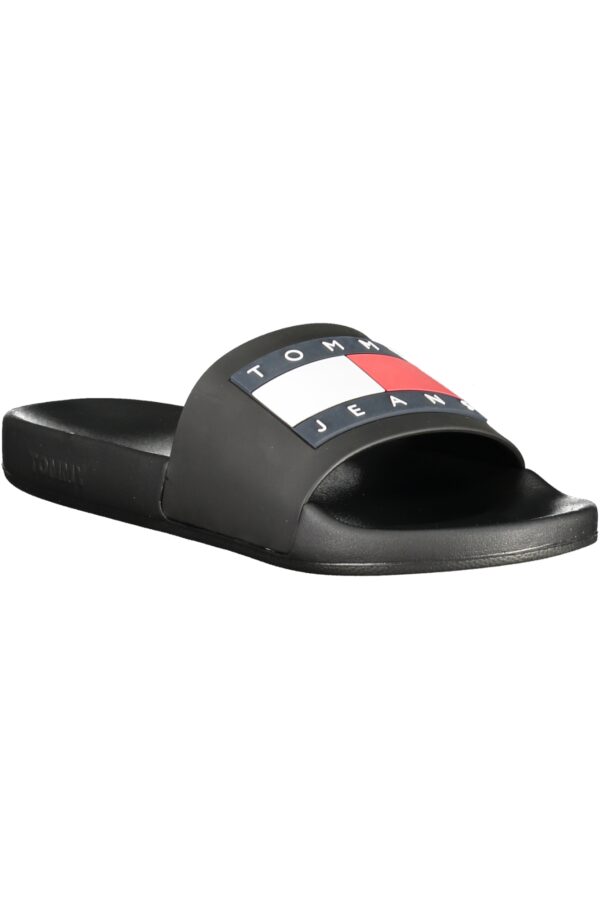 TOMMY HILFIGER CALZATURA CIABATTA UOMO NERO - immagine 2