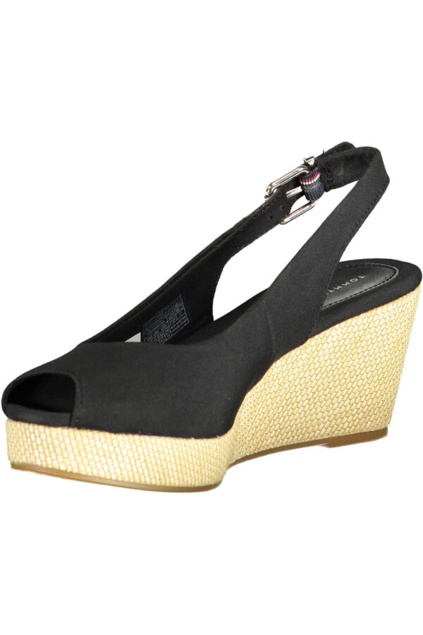 TOMMY HILFIGER CALZATURA SANDALO DONNA NERO - immagine 3