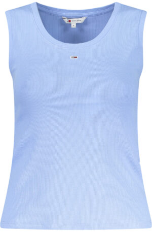 TOMMY HILFIGER CANOTTA DONNA AZZURRO