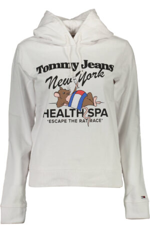 TOMMY HILFIGER FELPA SENZA ZIP DONNA BIANCO