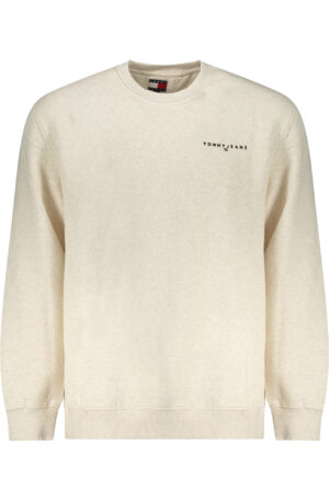 TOMMY HILFIGER FELPA SENZA ZIP UOMO BEIGE
