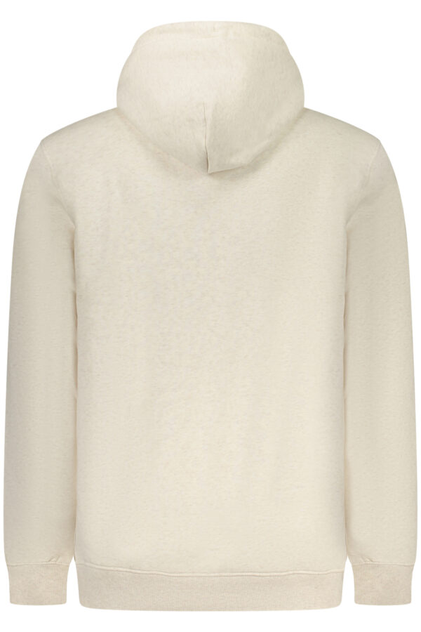 TOMMY HILFIGER FELPA SENZA ZIP UOMO BEIGE - immagine 2