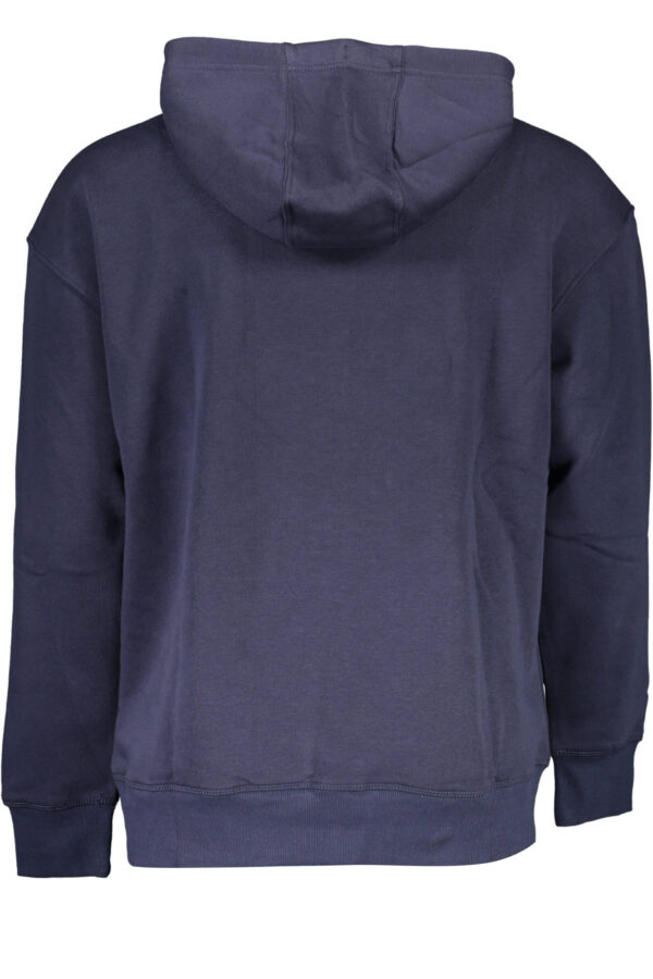 TOMMY HILFIGER FELPA SENZA ZIP UOMO BLU - immagine 2
