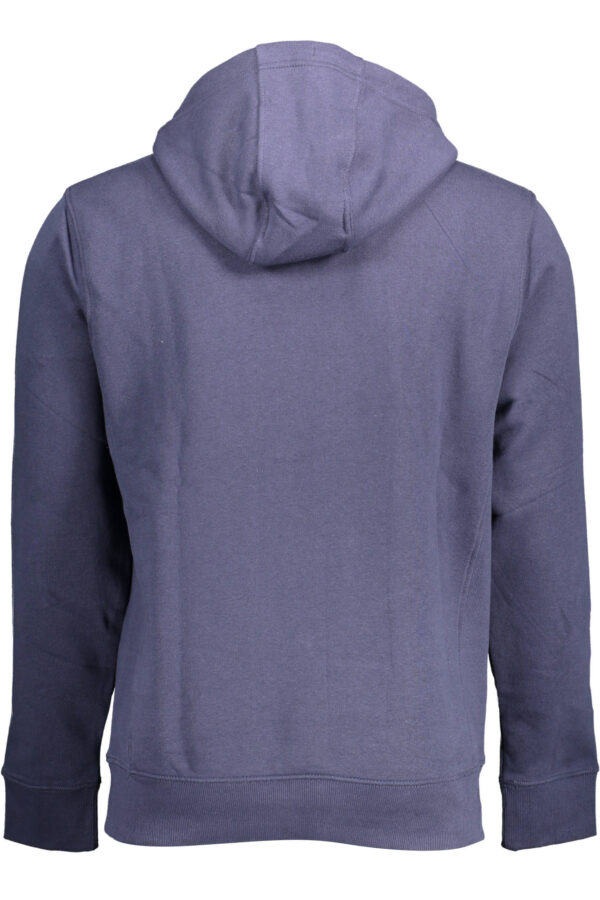 TOMMY HILFIGER FELPA SENZA ZIP UOMO BLU - immagine 2